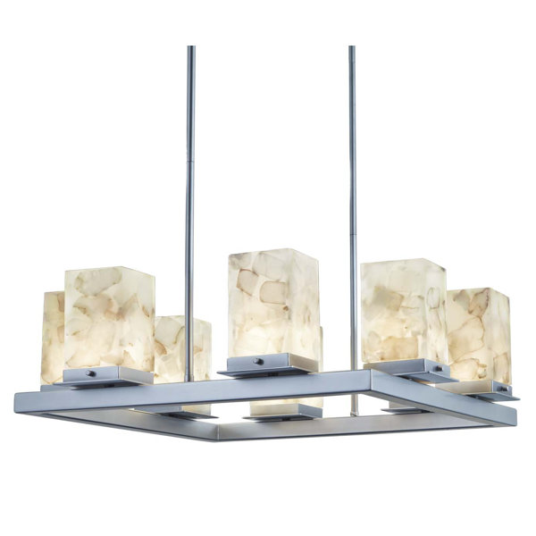 Orren Ellis Lengby 8 Light LED Outdoor Chandelier Wayfair